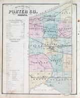 Porter County Index Map, Porter County 1876